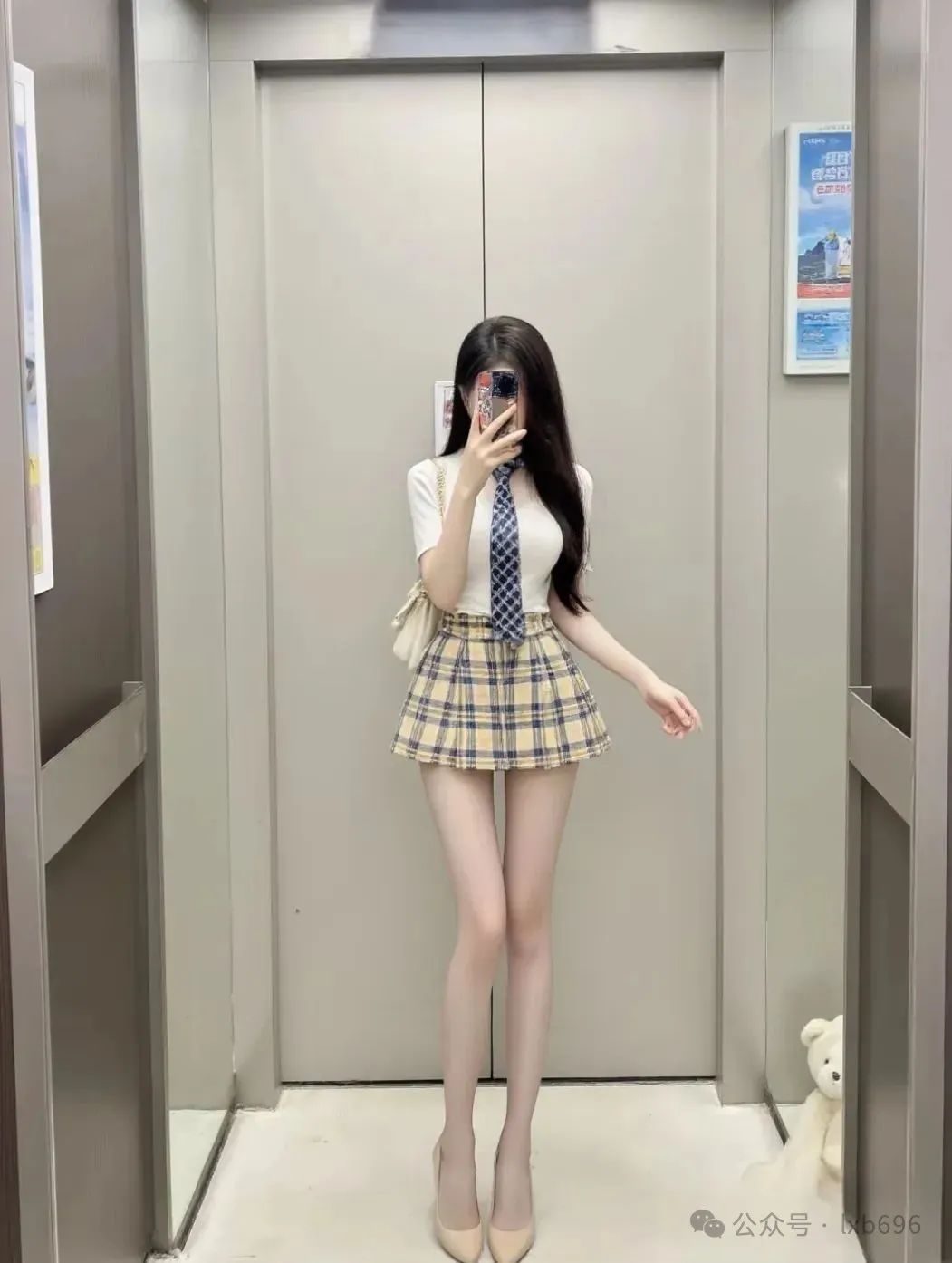 超短mini裙没想到可以mini到这种程度